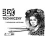 Blok techniczny Kreska Czarny A3/10/170g - 2